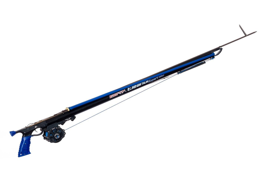 Labrax Eleanor Speargun – Aluminium Rail Barrel and Reel