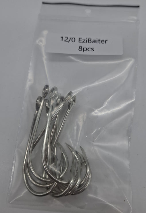 Ez Baiter Circle Hooks 12/0  (Pack of 8)