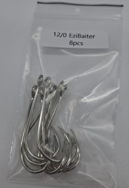 Ez Baiter Circle Hooks 12/0  (Pack of 8)