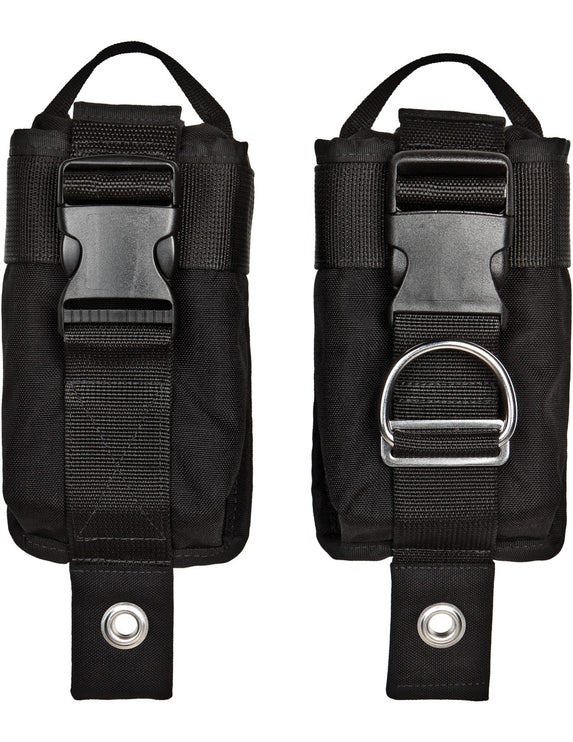 XL Weight Pockets with Plastic Buckles & Bolts – Holds up to 12kg