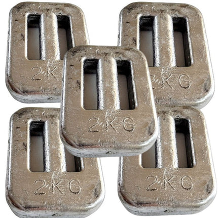2.0kg Lead Weights Combo