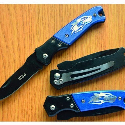 Multi Purpose Folding Knife Red or Blue