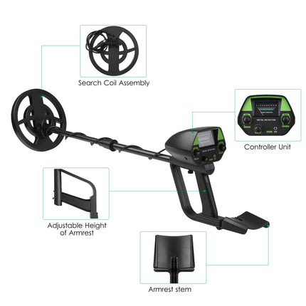 High-Performance Metal Detector for Treasure Hunting