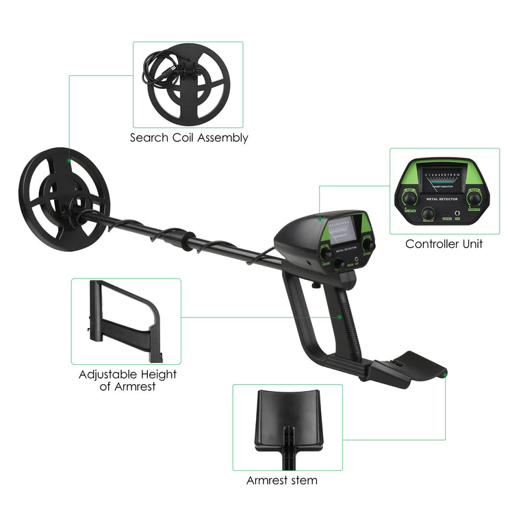 High-Performance Metal Detector for Treasure Hunting