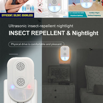 Twin Speaker Ultrasonic Pest Control – Safe, Chemical-Free Repeller for Rats & More