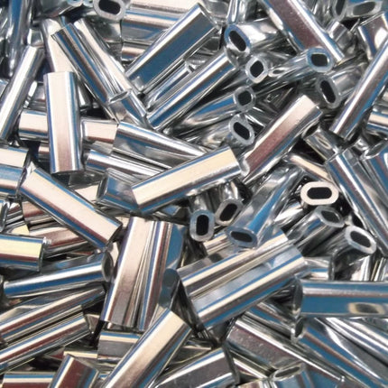 Alloy Crimp Size B 3.1MM pack of 100
