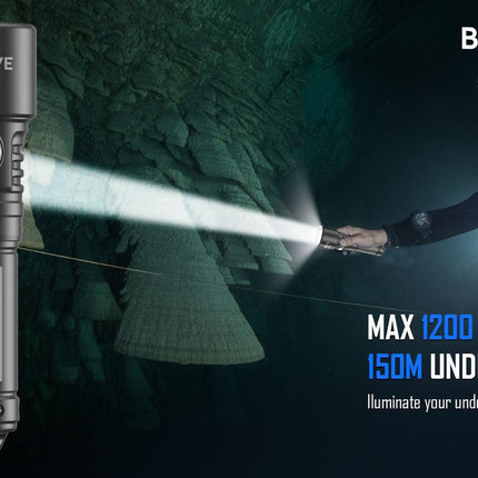 Premium 6061 Diving Flashlight –1800 LUMENS