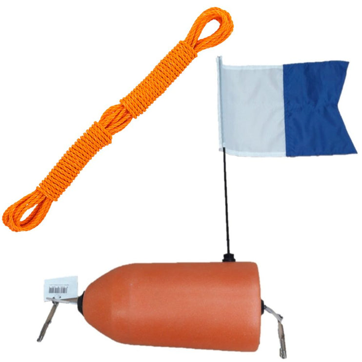 Immersed 8L Rigid Float And Flag With 15m Float Line