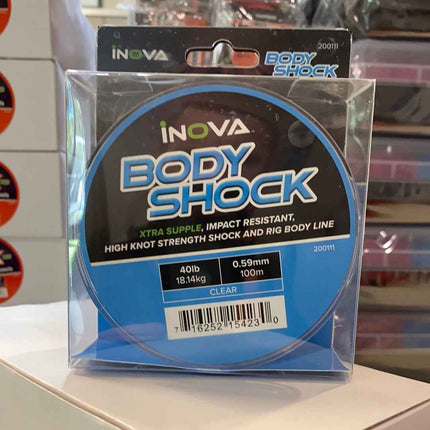 INOVA Body Shock Shock Leader & Rig Body Line | 40–80lb
