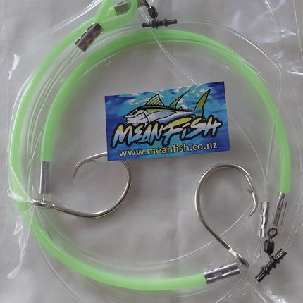 MeanFish Hapuka (Grouper) 2 Hook Rig 14/0 Circle Hook