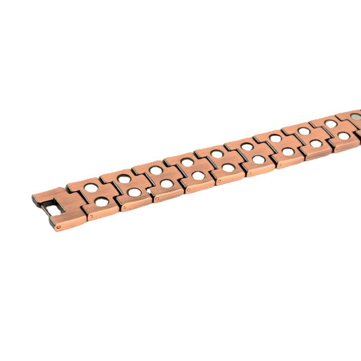 Vintage Red Copper  Double Row Magnetic Bracelet
