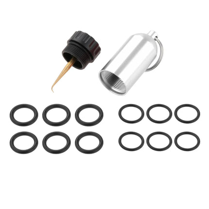 Spare O-Rings & Brass Pick Key Ring – Essential Dive Emergency Kit