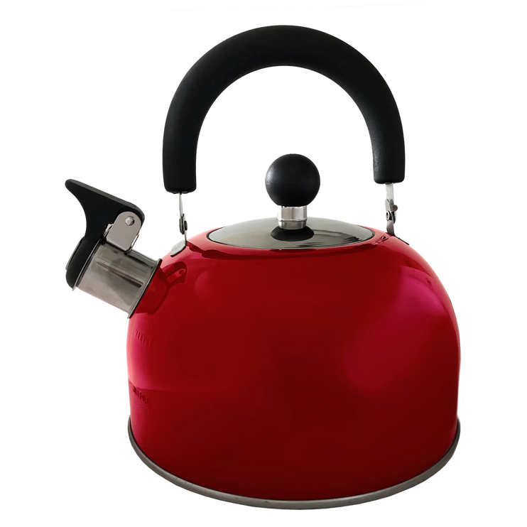 Red Whistling Kettle 2L - Southern Alps